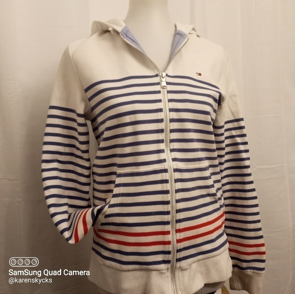 TOMMY Hilfiger Long Sleeve Hooded Sweatshirt Women's Size Medium